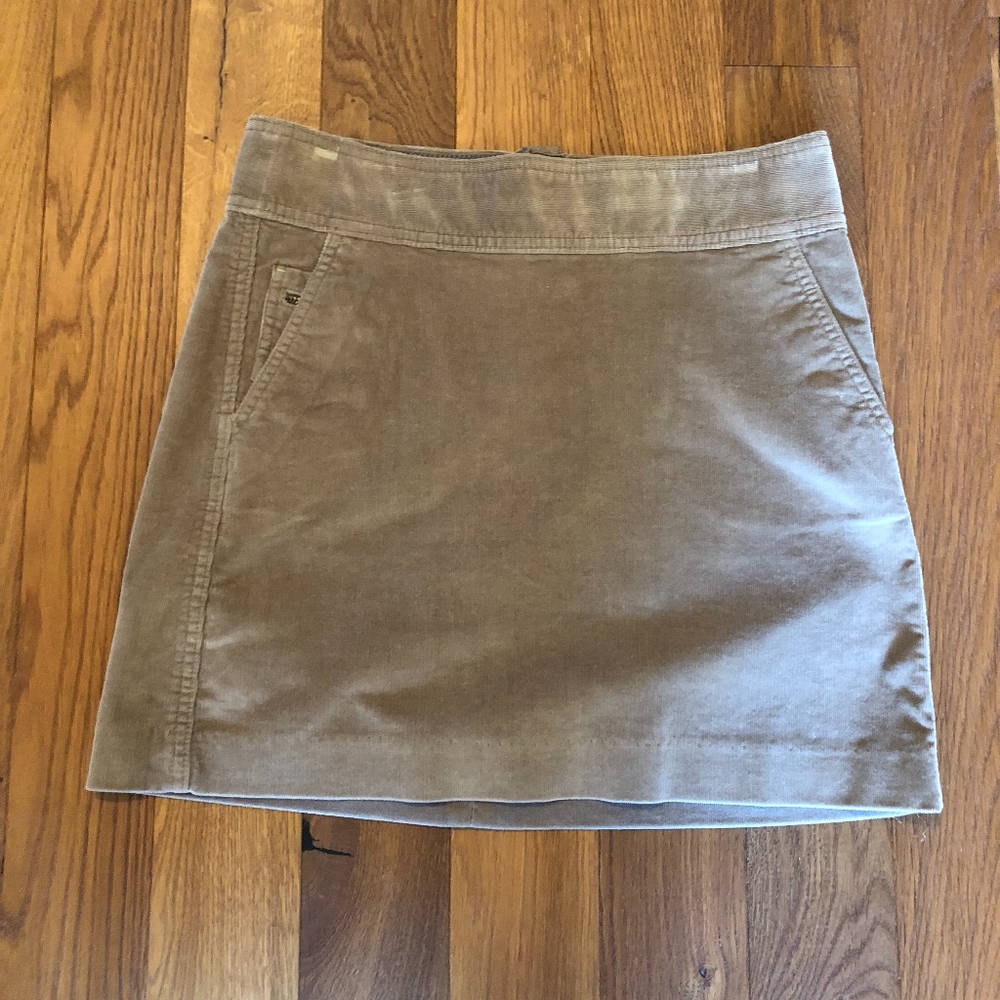 Banana Republic corduroy mini